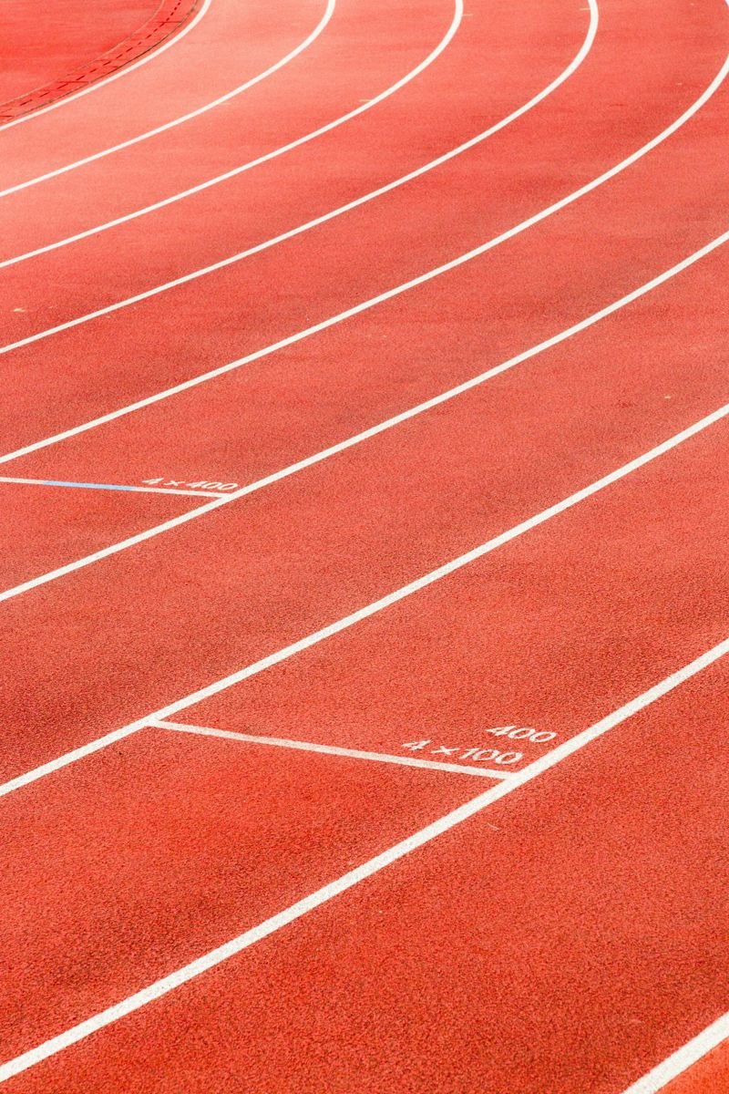 Calles de una pista de atletismo